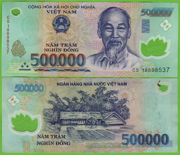 Viet Nam 500,000 Dong 2009, P-124f XF
