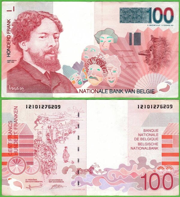 Belgica 100 Francs 1997, P-147a fINA