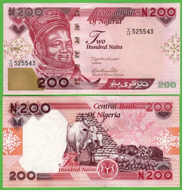 Nigeria 200 Nairas 2024, P-42c Unc