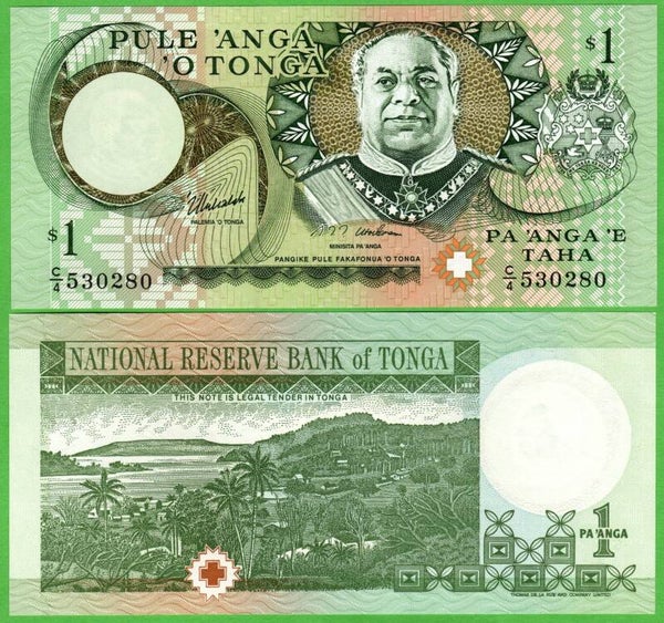 Tonga 1 Paanga 1995, P-31a Unc