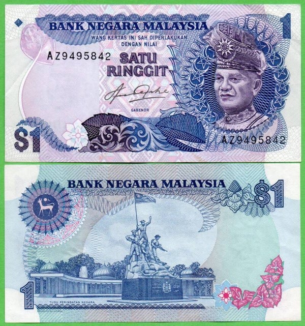 Malasia 1 Ringgit 1981, P-19a Aunc