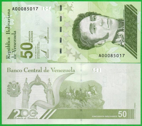 Venezuela 50,000,000 Bolivares 2021, P-118 Unc