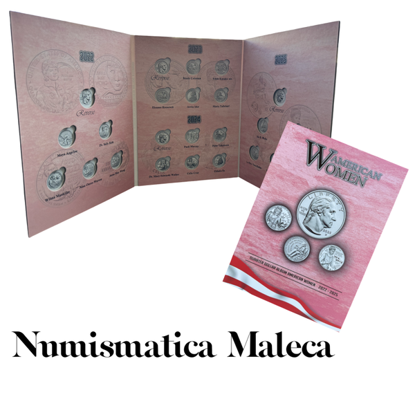 Álbum para Monedas serie Mujer Nativa 2022-2025