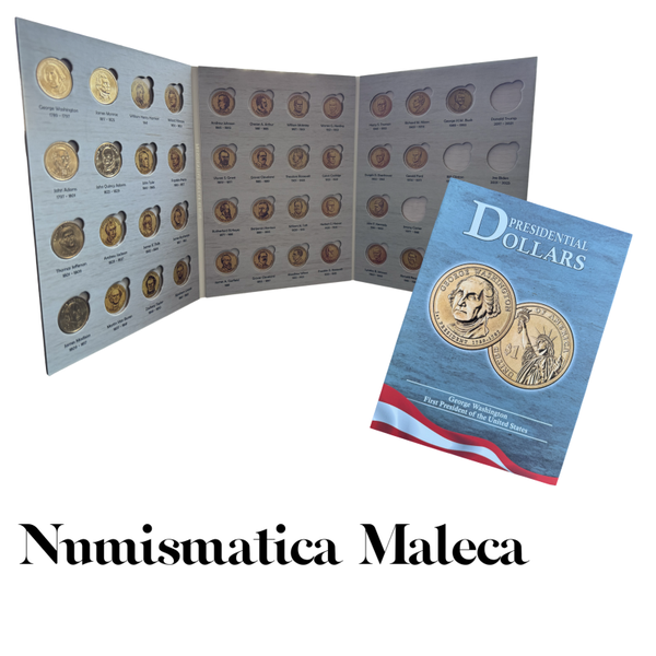 Álbum para Monedas 1 Dollar Precidenciales
