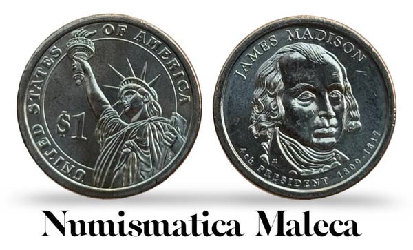 Estados Unidos 1 dólar 2007, Km404  Unc