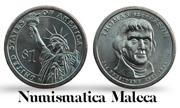 Estados Unidos 1 dólar 2007 Km403 Unc