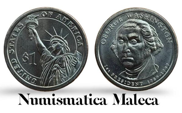 Estados Unidos 1 Dollar 2007, km401 Unc