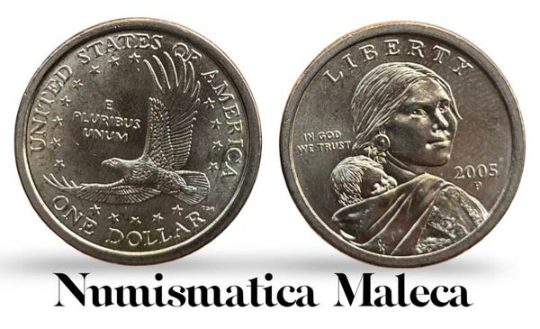 Estados Unidos 1 dólar 2005 Km310 Unc