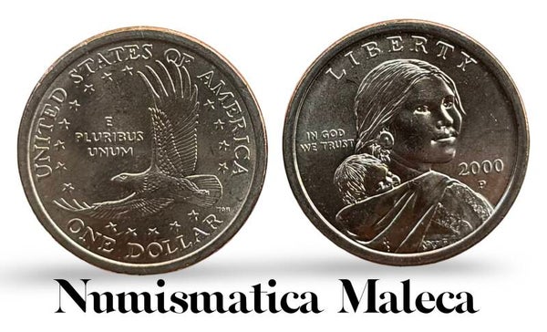 Estados Unidos 1 dólar 2000 Km310 Unc
