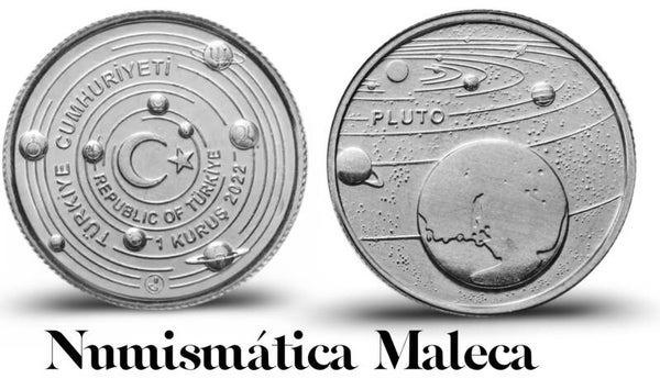 Turkia 1 Kuruş  2022  Km1540 (PLUTO)