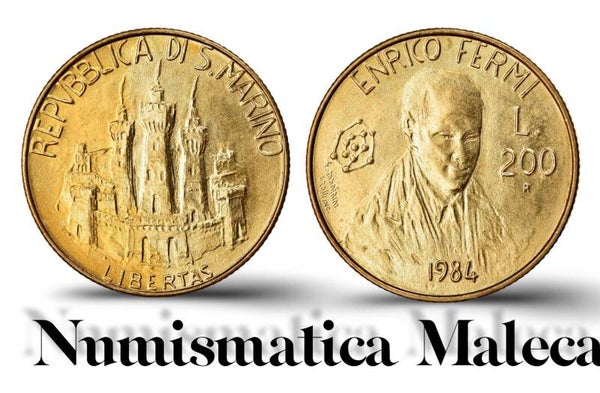 San Marino 200 Lire 1984, km166 Unc