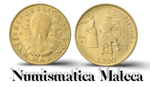San marino 200 Lire 1997, km336 Unc