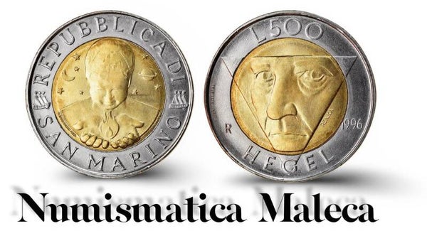 San marino 500 Lire 1996, km357 Unc