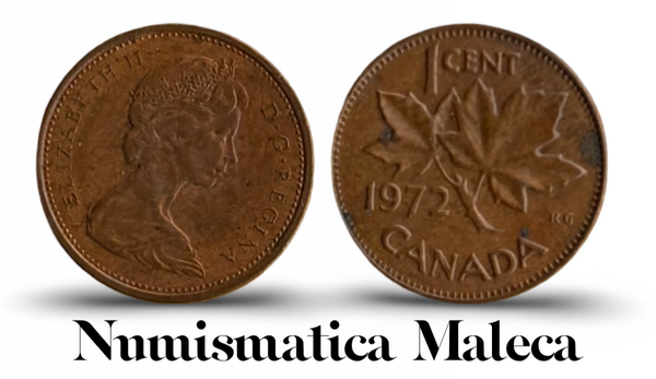 Canadá 1 Cents 1972, Km59 Vf