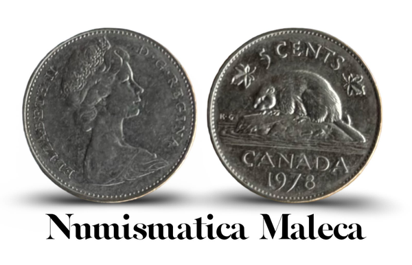 Canadá 5 Cents 1978, km 60.1 Vf