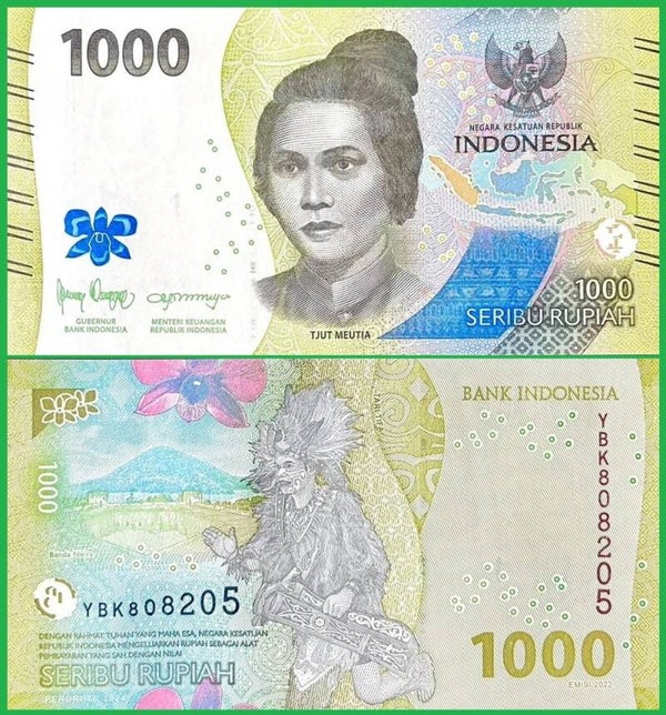 Indonesia 1000 Rupiah 2022, P-