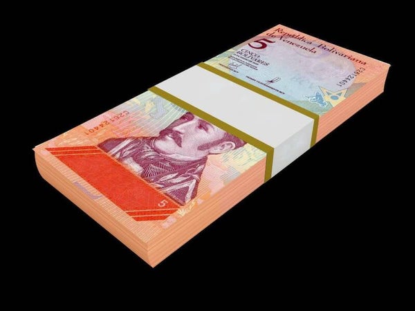 Venezuela 5 Bolivares Soberanos 2018, P-new Bundle 100 pcs