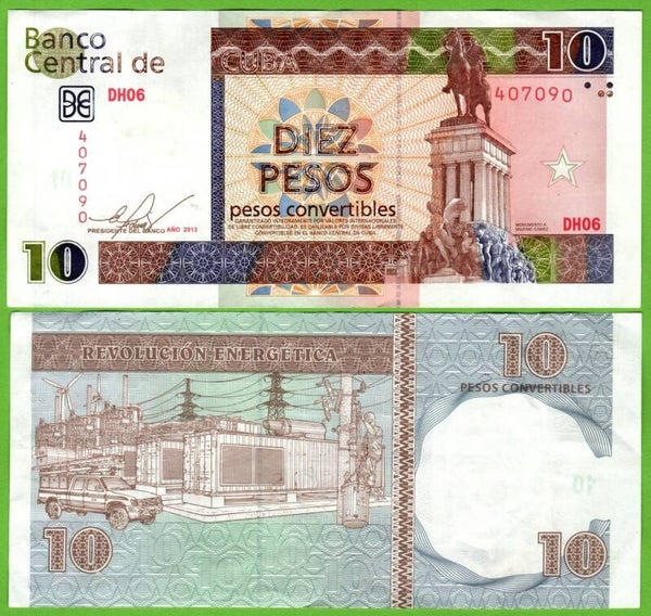 Cuba 10 Pesos 2013, P-FX49 XF