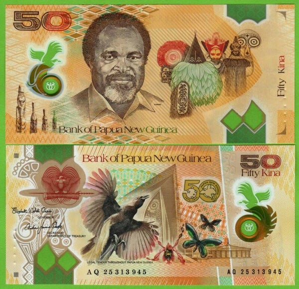 Papua Nueva Guinea 20 Kina 2025 P-new Unc