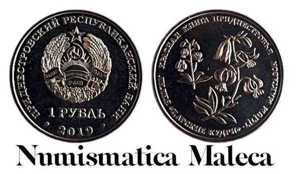 Transnitria 1 Ruble 2019, TR340 Unc