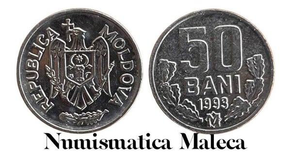 Maldova 50 Bani 1993, Km4 Unc