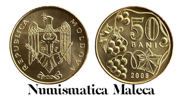 Maldova 5 Bani 2008, Km10 Unc