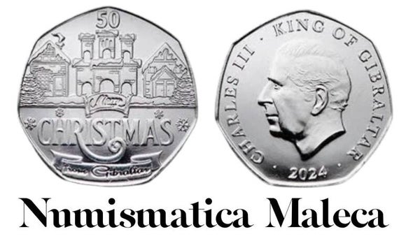 Gibraltar 50 Pence 2024, Km2659 Unc