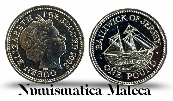Jersey 1 Pound 2005, Km101 Unc