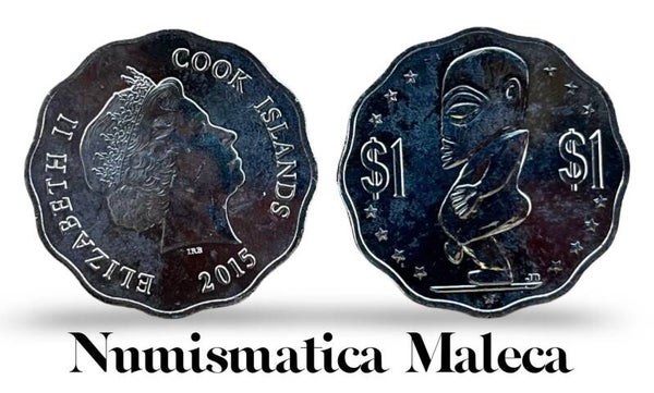Islas Cook 1 Dollar 2015, Km2252 Unc