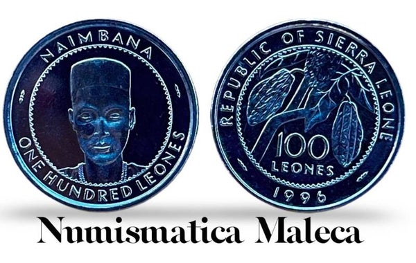 Sierra Leona 100 Leones 1996, Km46 Unc