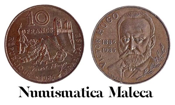 Francia 10 francs 1985, Km956 VF