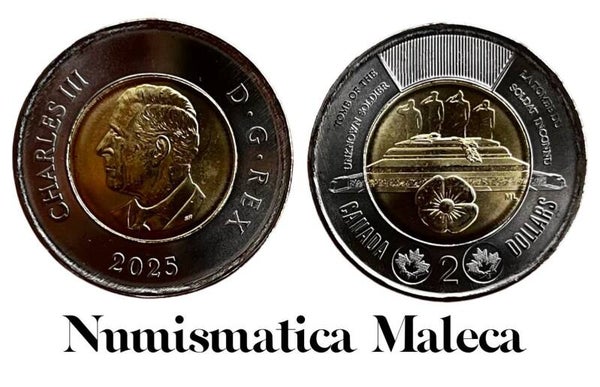 Canada 2 dollar 2025, Km4907 Unc