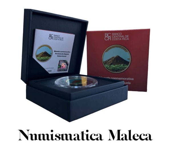 Costa Rica 25 Colones 2023, Provincia Alajuela Cajita