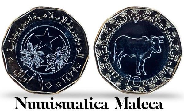 Mauritania 10 Ouguiya 2017, Km14 Unc