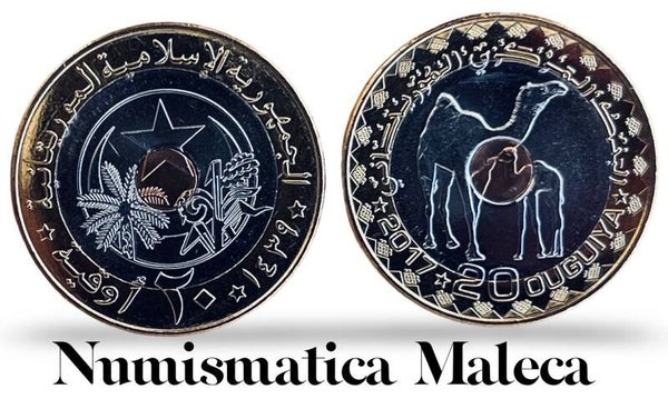 Mauritania 20 Ouguiya 2017, Km15 Unc