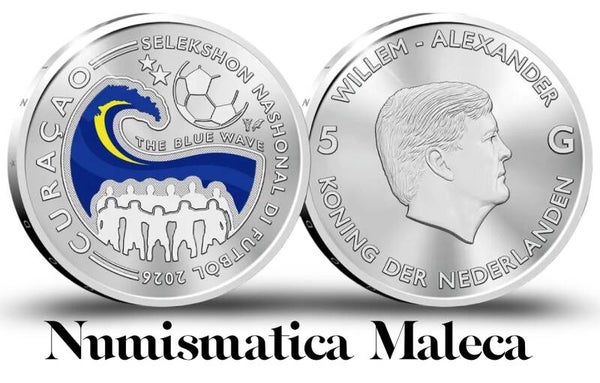 Curacao  5 Gulden 2026 Km00058 Plata