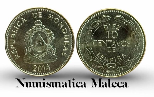 Honduras 10 Centavos 2014, Km76.4a Unc