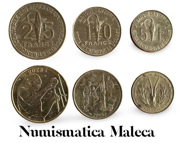 Africa Occidental Set 4 Mondas