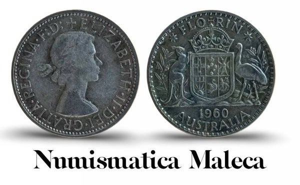Australia 1 Forint 1960, Km60 Plata
