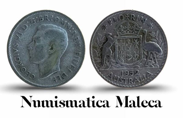 Australia 1 Forint 1952, Km48 Plata