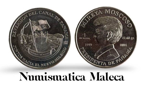 Panama 1 Balboa 2004, Km134 Unc