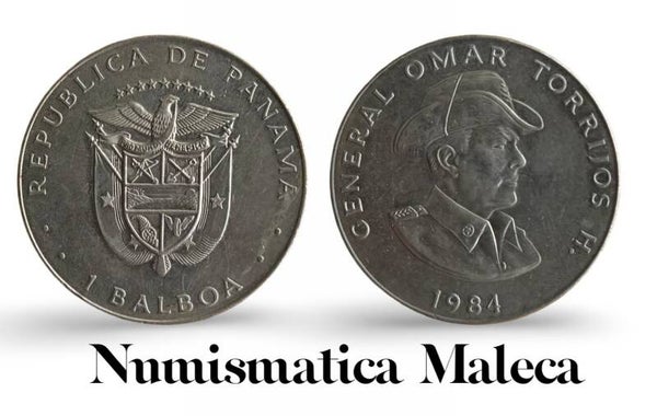 Panama 1 Balboa 1984 Km76 XF