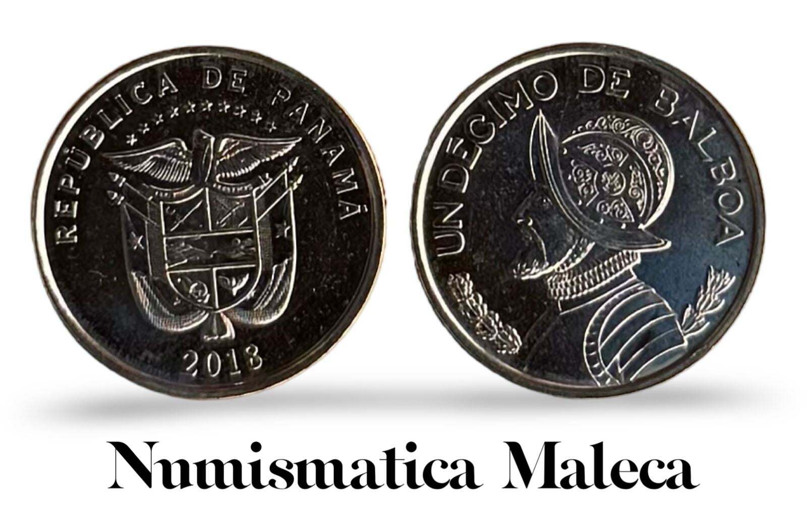 Panama 10 Centesimos 2018, Km127.3 Unc