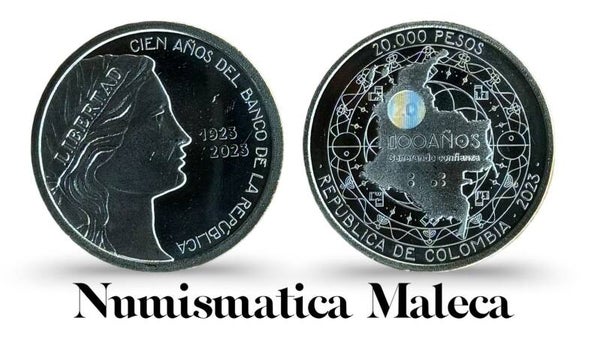Colombia 20,000 Pesos 2023, CO717 Unc