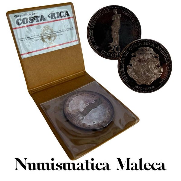 Costa Rica 20 Colones 1970, Km193  (Venus of Milo)