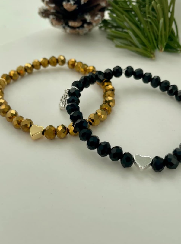 VALENTINA (schwarz & gold)