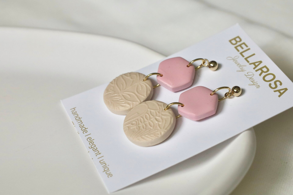 BELLA Sechseck altorsa/beige