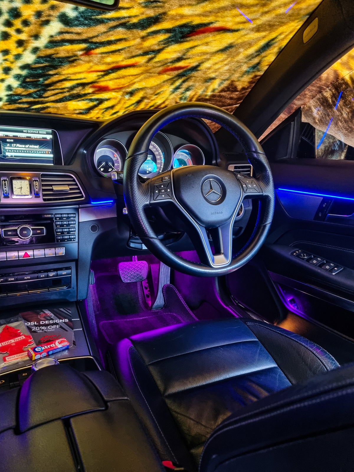 Ambient lighting installed