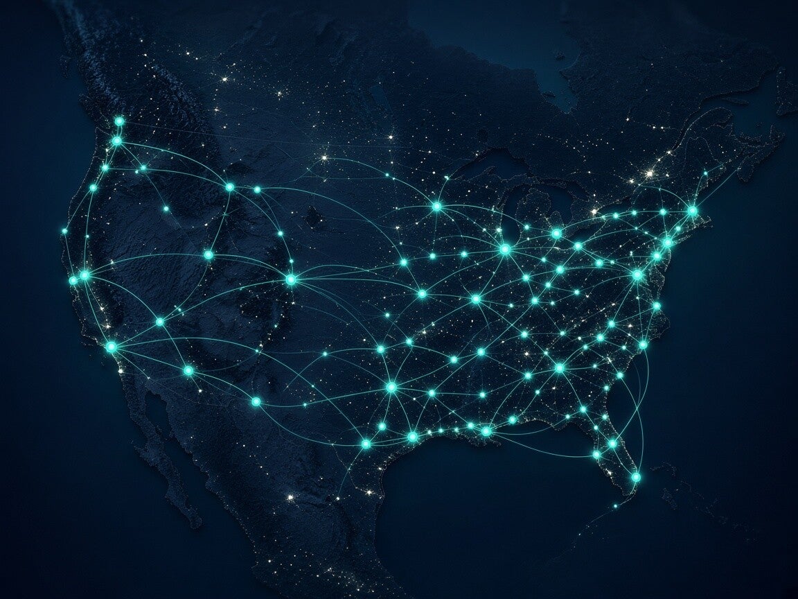 Nationwide coverage map