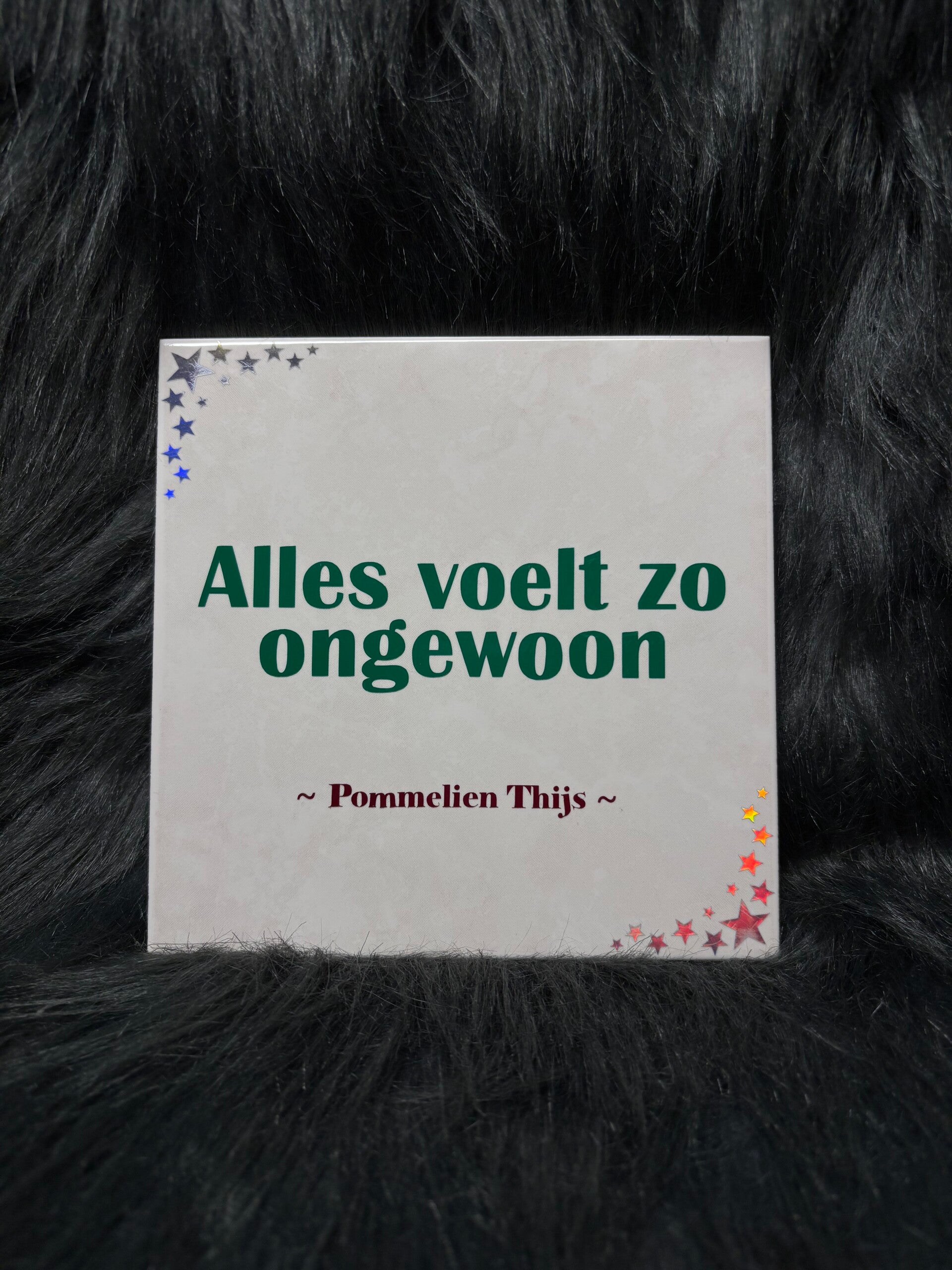 Ongewoon - tegeltje